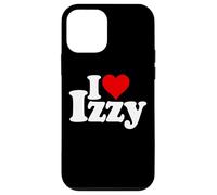 Carcasa para iPhone 12 Mini I Love Heart Izzy Isabel Nombre EN UNA tee