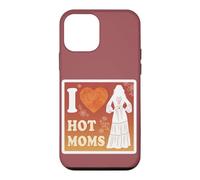 Carcasa para iPhone 12 Mini I Love Hot Moms Boho - Camiseta para Hombre y Mujer, diseño con Texto Divertido
