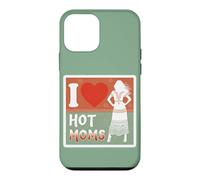 Carcasa para iPhone 12 Mini I Love Hot Moms Boho - Camiseta para Hombre y Mujer, diseño con Texto Divertido