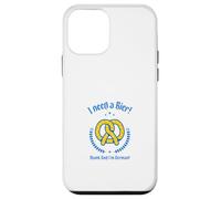 Carcasa para iPhone 12 Mini I Need A Bier Thank God I'm German (Declaración de Cerveza Divertida)