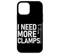 Carcasa para iPhone 12 Mini I Need More Clamps Woodworking Divertido Carpintero Artesano