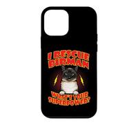 Carcasa para iPhone 12 Mini I Rescue Birman Cat What's Your Superpower Funny Cats Lover