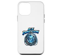 Carcasa para iPhone 12 Mini Ice Dimension Frozen World Clock Fantasía Escena
