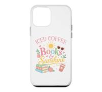 Carcasa para iPhone 12 Mini Iced Coffee Books & Sunshine Summer Reading Spicy Book Girl