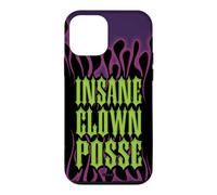 Carcasa para iPhone 12 Mini ICP Purple Flames Old English Logo Horrorcore Rap Music