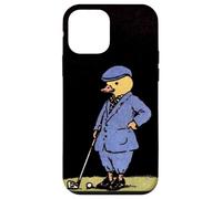 Carcasa para iPhone 12 Mini Ilustración Animal Vintage caprichoso Pato Golf