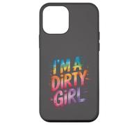 Carcasa para iPhone 12 Mini I'm Dirty Girl Mud Run, Moto de Cross, Muddy Queen Mudding, ATV UTV
