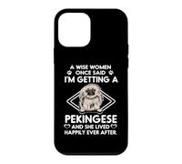 Carcasa para iPhone 12 Mini I'm Getting A Pekingese Funny Dog Mom Puppy Lovers