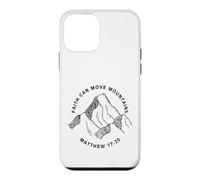 Carcasa para iPhone 12 Mini Impresión Frontal y Trasera La fe Cristiana Puede Mover montañas