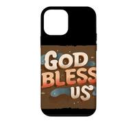 Carcasa para iPhone 12 Mini Increíble Disfraz de Dios Nos Bendiga para los Amantes del Habla