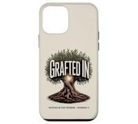 Carcasa para iPhone 12 Mini Injertado En Rooted in The Promise Romans 11 Olivo