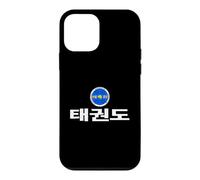 Carcasa para iPhone 12 Mini Insignia de Taekwondo ITF y Texto Coreano