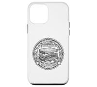 Carcasa para iPhone 12 Mini Insignia ilustrativa de Reuben Sandwich Deli con Buen Sabor