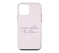 Carcasa para iPhone 12 Mini INSOCIABLE Y TACITURNA Jane Austen Orgullo & Prejuicio Meme