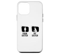 Carcasa para iPhone 12 Mini Instructor de Yoga Divertido Your Sister My Sister Brother