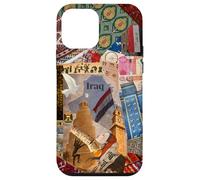 Carcasa para iPhone 12 Mini Irak Bagdad Irak Home IRQ Diseño de Mapa iraquí I Love Irak Flag