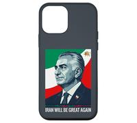 Carcasa para iPhone 12 Mini Irán Shir o Khorshid León & Sun Flag Emblema Reza Pahlavi Era