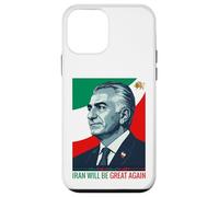 Carcasa para iPhone 12 Mini Irán Shir o Khorshid León & Sun Flag Emblema Reza Pahlavi Era