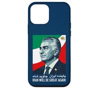 Carcasa para iPhone 12 Mini Irán Shir o Khorshid León & Sun Flag Emblema Reza Pahlavi Era