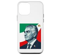 Carcasa para iPhone 12 Mini Irán Shir o Khorshid León & Sun Flag Emblema Reza Pahlavi Era