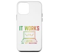 Carcasa para iPhone 12 Mini It Works On My Machine Divertido Programador Excuse Reggae Design