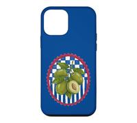 Carcasa para iPhone 12 Mini Italian Summer Olives Beachy Coastal Botanical Decor