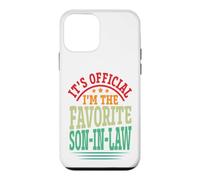Carcasa para iPhone 12 Mini It's Official I'm The Favorite Son-in-Law Matching Family