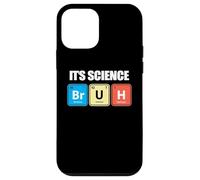 Carcasa para iPhone 12 Mini Its Science Bruh Funny Periodic Table Meme tee Humor Now LOL