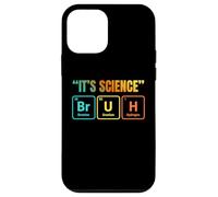 Carcasa para iPhone 12 Mini It's Science Bruh Periodic Table of Elements Funny Meme