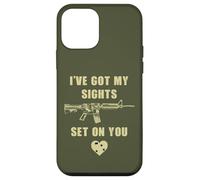 Carcasa para iPhone 12 Mini I've Got My Sights Set On You - Funny Sarcastic Gun Humor