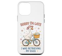 Carcasa para iPhone 12 Mini IVF Mom Sorry I'm Late Retrieving My Eggs