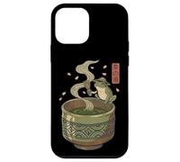 Carcasa para iPhone 12 Mini Japanese Frog Matcha Tea Time Té Verde Ukiyo-e Cottagecore