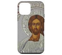 Carcasa para iPhone 12 Mini Jesucristo El Salvador Icono Ortodoxo Cristiano