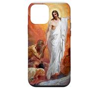 Carcasa para iPhone 12 Mini Jesucristo predicando a los Espíritus en el Infierno de la cárcel
