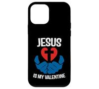 Carcasa para iPhone 12 Mini Jesus is My Valentine Funny Valentines Loves Christ Love Day