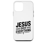 Carcasa para iPhone 12 Mini Jesús sobre Todo Fe Inspiradora