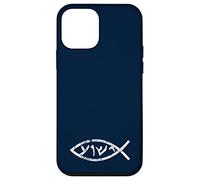 Carcasa para iPhone 12 Mini Jesús Yeshua en el Idioma arameo de Peces Que habló