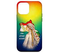 Carcasa para iPhone 12 Mini Jin Jiyan Azadî, Kurdistán Nowruz, Rojava, Amo Kurdistán