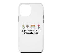 Carcasa para iPhone 12 Mini Joy is an Act of Resistance Rainbow Pride Month Human Rights