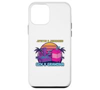 Carcasa para iPhone 12 Mini Joystick & Juiceboxes Gen X Grandma Retro 80s 90s Gamer