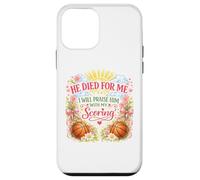 Carcasa para iPhone 12 Mini Jugador de Baloncesto Pascua Jesús Resurrección Resucitado Chica Mujeres