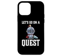 Carcasa para iPhone 12 Mini Jugador RPG Let's Go On A Quest Knight Warrior Player