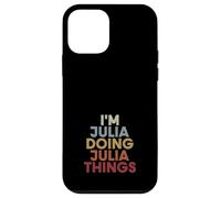 Carcasa para iPhone 12 Mini Julia Name Julia Personalized Name First Given
