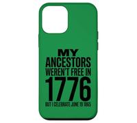 Carcasa para iPhone 12 Mini Juneteenth 1865 Freedom Ancestors Celebration