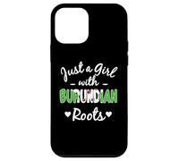 Carcasa para iPhone 12 Mini Just A Girl with Burundian Roots Burundi - Bandera del Orgullo para Mujer