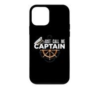 Carcasa para iPhone 12 Mini Just Call Me Captain - Boating Sailor - Anchor Boat Sailing