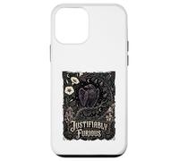 Carcasa para iPhone 12 Mini Justificablemente Furioso Cuervo Anti Patriarcado Goth Nouveau Art