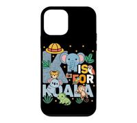 Carcasa para iPhone 12 Mini K Es para Koala Zoológico Animales Zoo Viaje Jungle Zoo Día