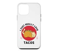Carcasa para iPhone 12 Mini Kawaii Cat: me encantan los Gatos Lindos, Amante de los Tacos