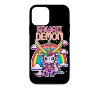 Carcasa para iPhone 12 Mini Kawaii Demon Goat Unicorn Pastel Goth Fantasy Lindo
